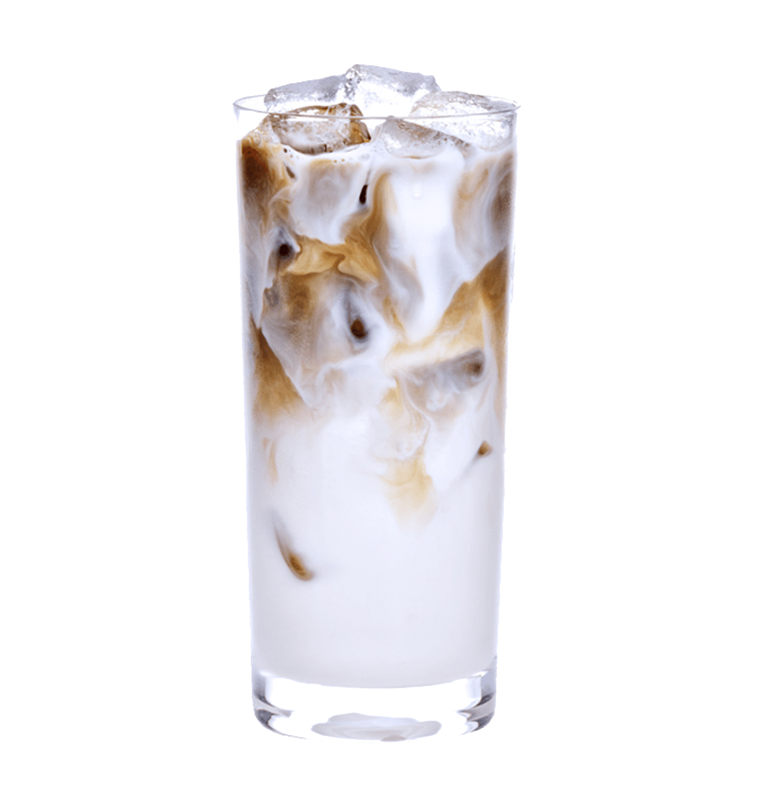 Honey Oat Milk Iced Latté