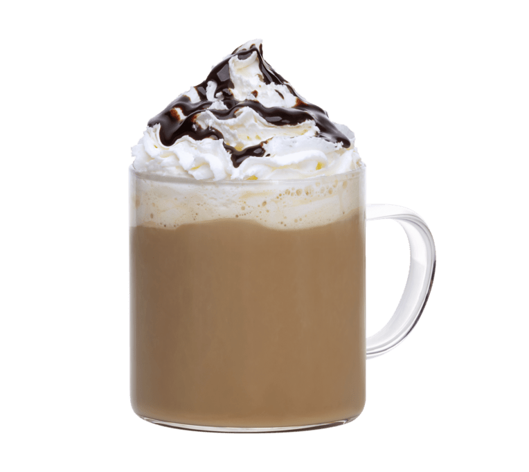 Hot Mocha in a beverage container